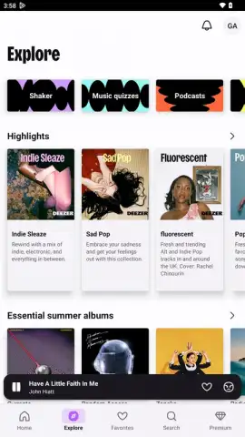 Deezer (Old) скриншот 7