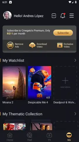 Cinegato скриншот 5
