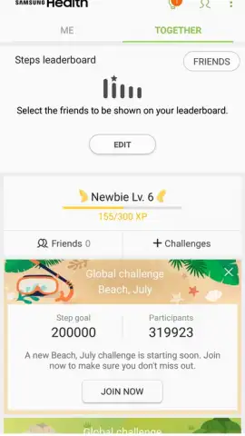 Samsung Health (Android Wear) скриншот 11